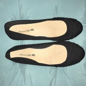 American Eagle Ballet Flat (black)